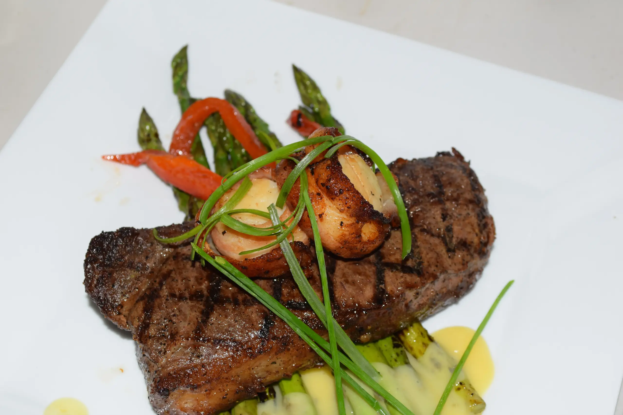 NY Steak W Scallops Scaled